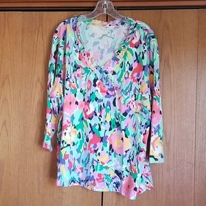Liz Claiborne, 3x, multicolor top